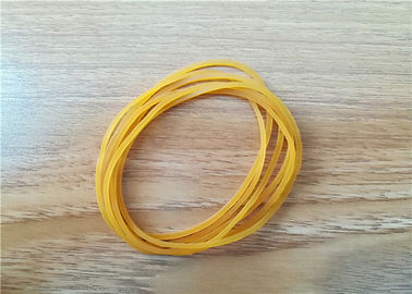 Gli elastici durevoli su ordinazione per soldi/elastici elastici O di giallo modellano