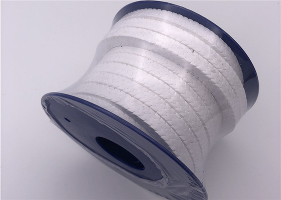 L'imballaggio/Ptfe della corda di Ptfe dell'iniezione della guarnizione PTFE della valvola ha intrecciato il colore bianco d'imballaggio