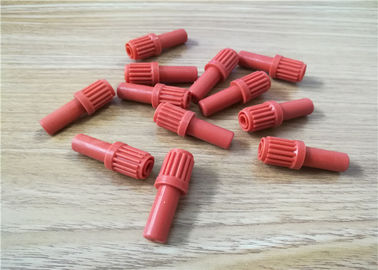 Le parti di gomma dell'OEM di colore rosso, gomma dell'uretano/EPDM parte la resistenza di ozono