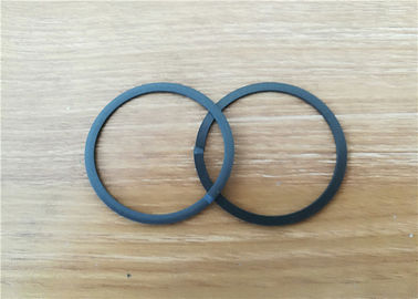 Colore nero delle strisce di usura di Ptfe dell'anello di rinforzo del teflon del giunto circolare dell'appoggio della guarnizione di PTFE