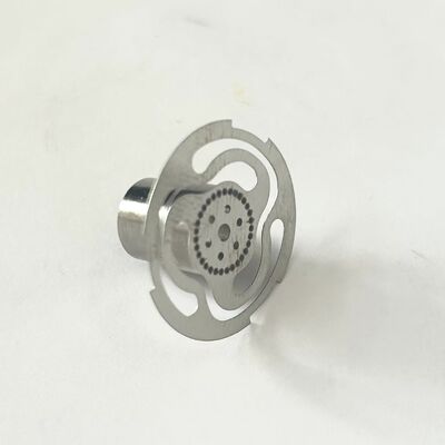 Assemblaggio di dischi a molla di metallo di precisione... parti metalliche lavorate... componente di controllo automobilistico.