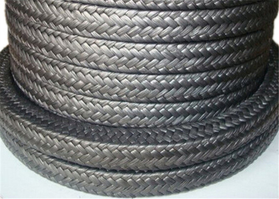 Sigillamento nero del vapore della valvola dell'imballaggio dell'imballaggio di ghiandola della fibra/grafite di Ptfe